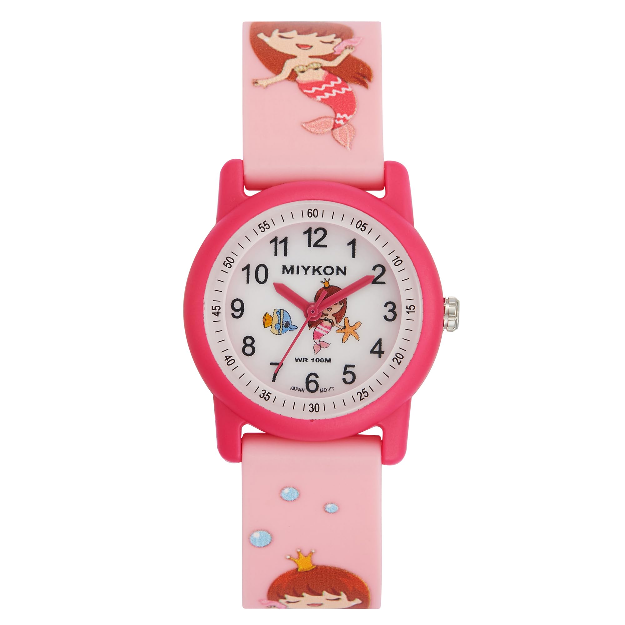 Miykon Kids Analog Watch, Boys &amp; Girls, Easy Reader, Educational, Ages 3-15