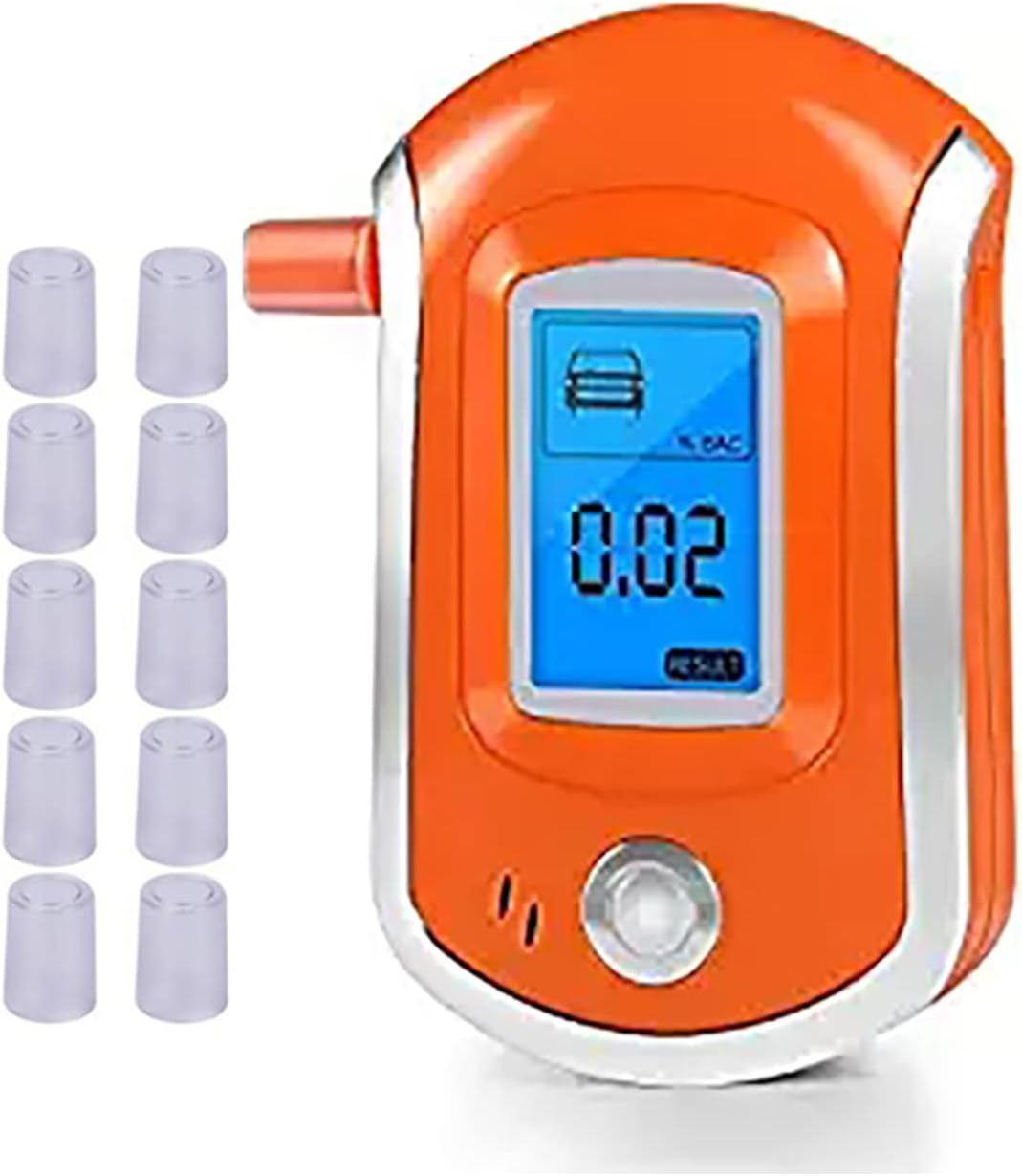 Digital Alcohol Tester, Professional Breath Tester with