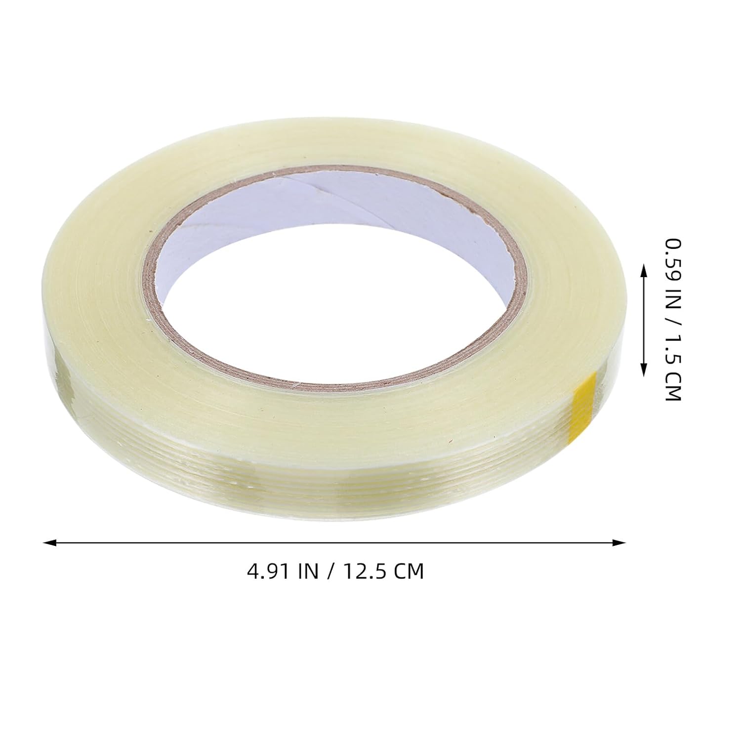 Cabilock 3 Pack Fiberglass Filament Tape 1.5cm X 50m Beige