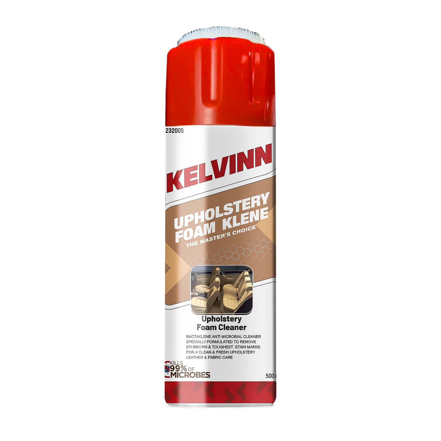 Kelvinn Upholstery Foam Cleaner 500ml: Eliminate Car Interior, Couch, Sofa, and Furniture Odors with Powerful Odor Eliminator (B0DDQ437XX) Amazon Price History, Amazon Price Tracker