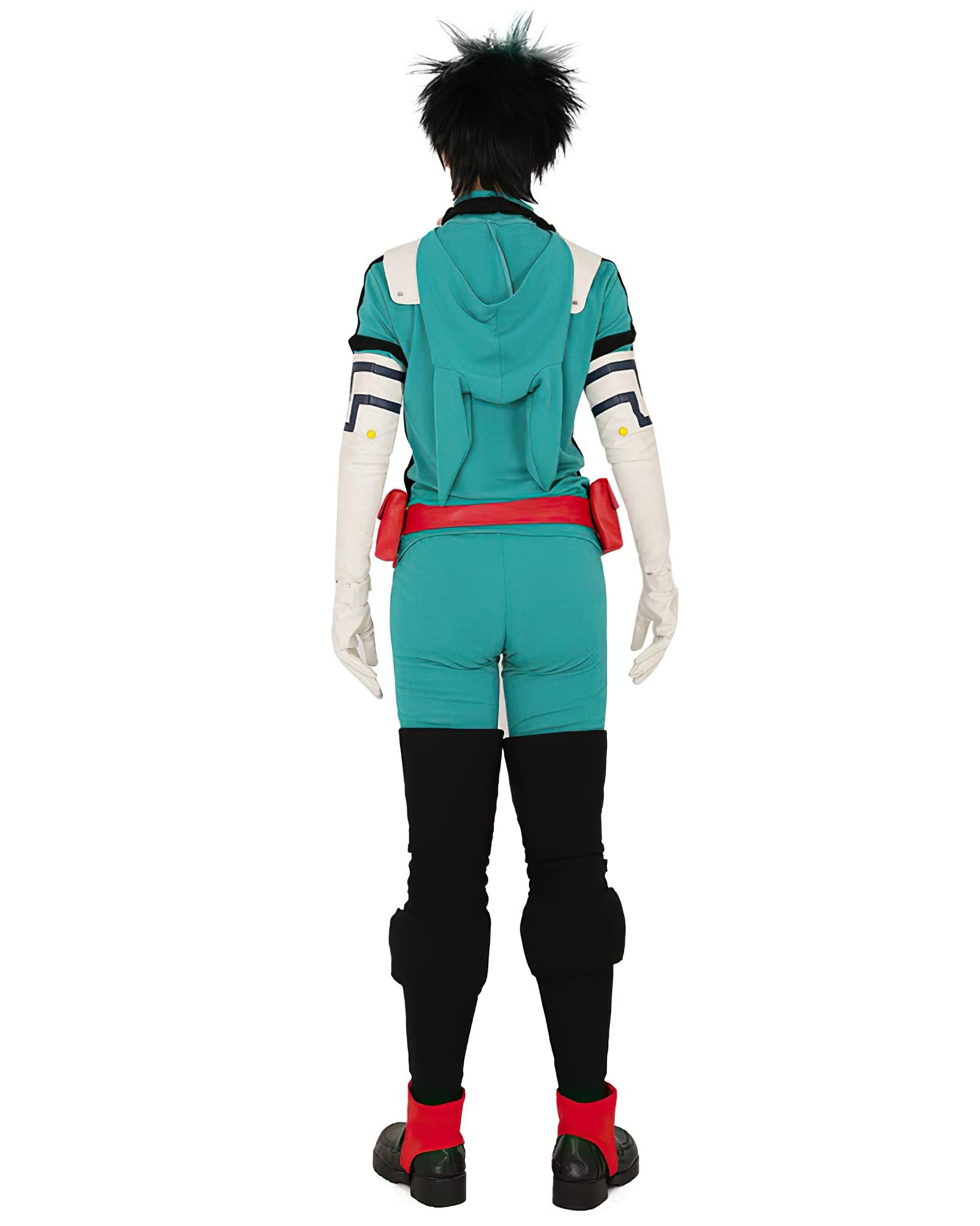 My Hero Academia - Conjunto de disfraz de cosplay Midoriya Izuku para cosplay de dibujos animados para Halloween para niños y adultos