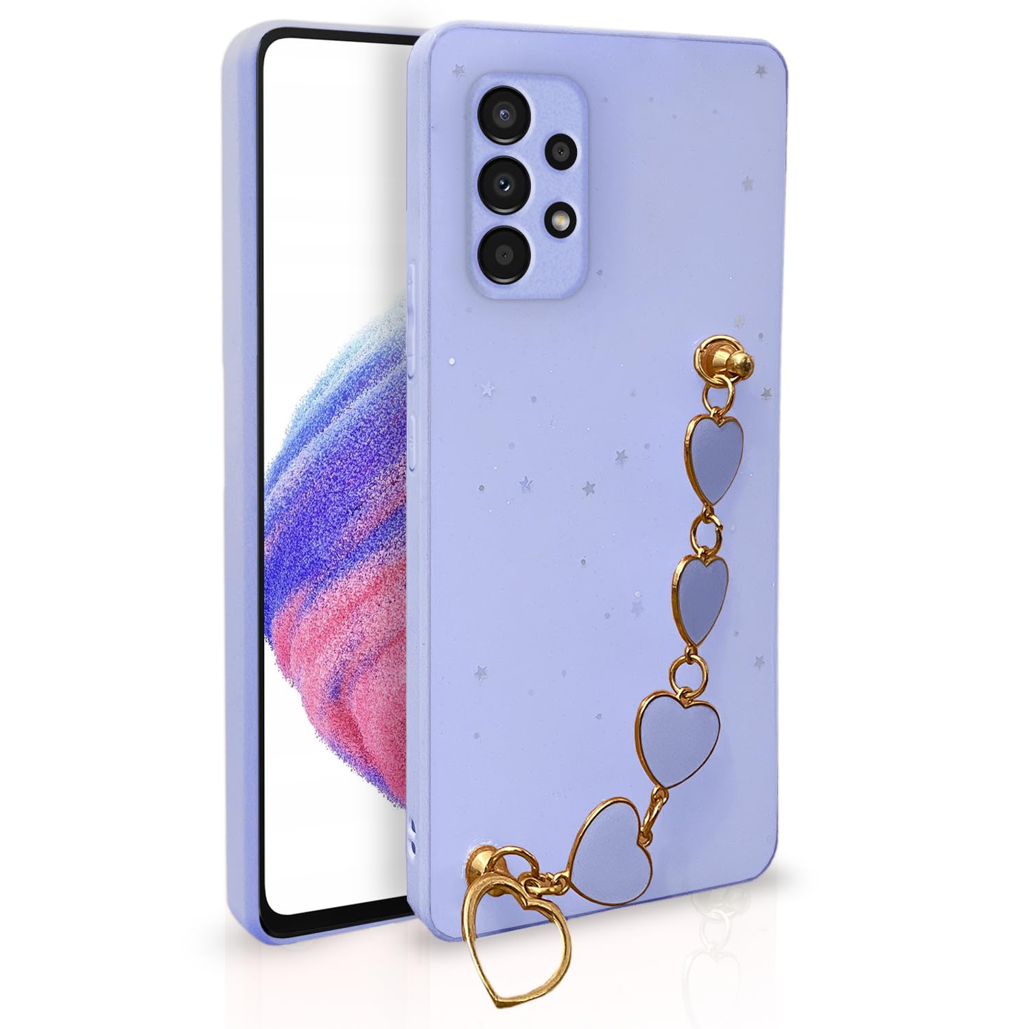 Pikkme Samsung Galaxy A52 / A52s 5G Back Cover for Girls | Heart