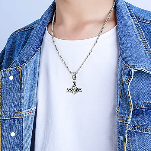 TOFBS Martello di Thor Collana Viking Uomo