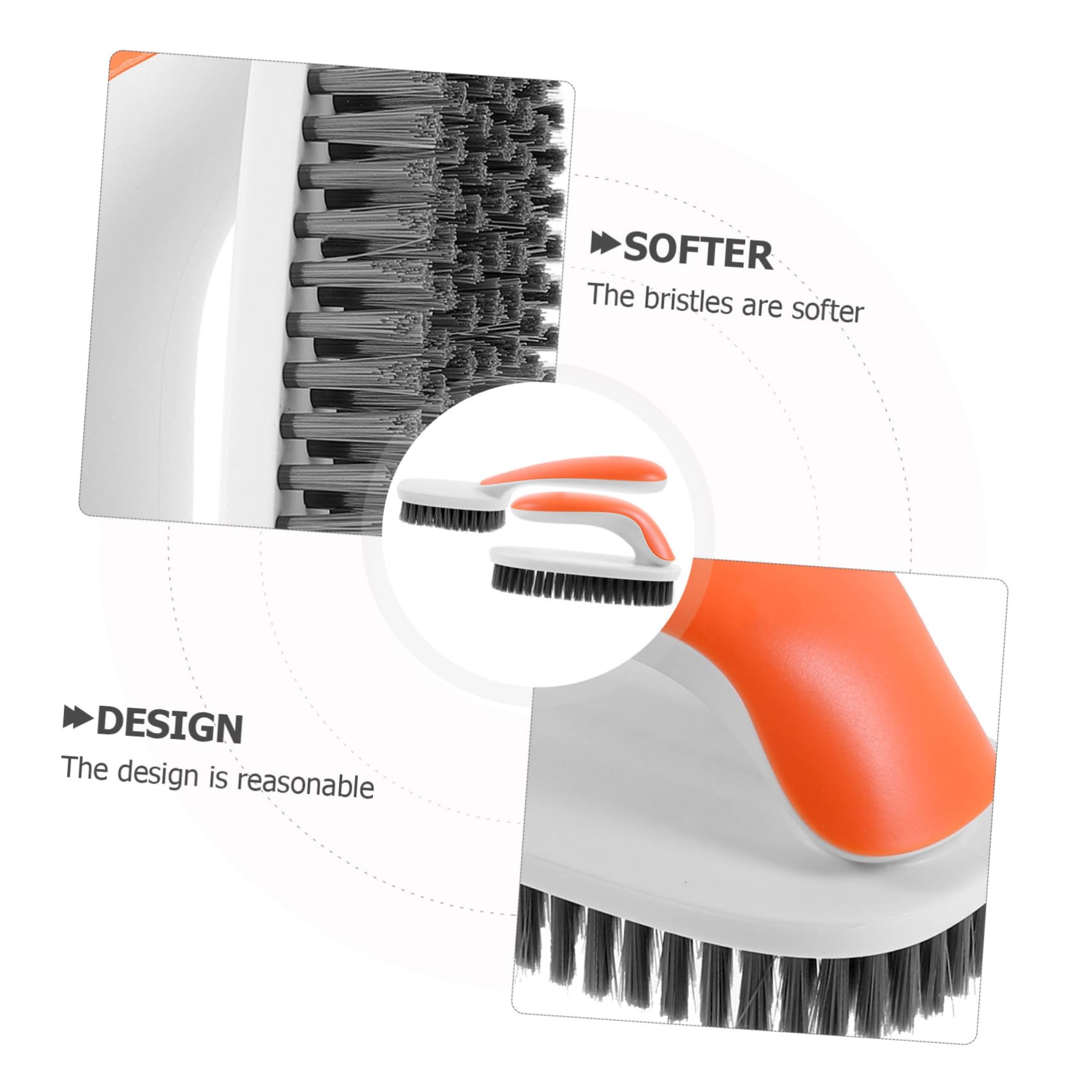 Cabilock 5 Sätze Wäschebürste Mit Weichen Borsten Make -up -bürstenreiniger Wildleder Radiergummi Und Bürste Reinigungsset Für Wildlederschuhe Schuhputzbürste Fusselentferner Leistung Nylon