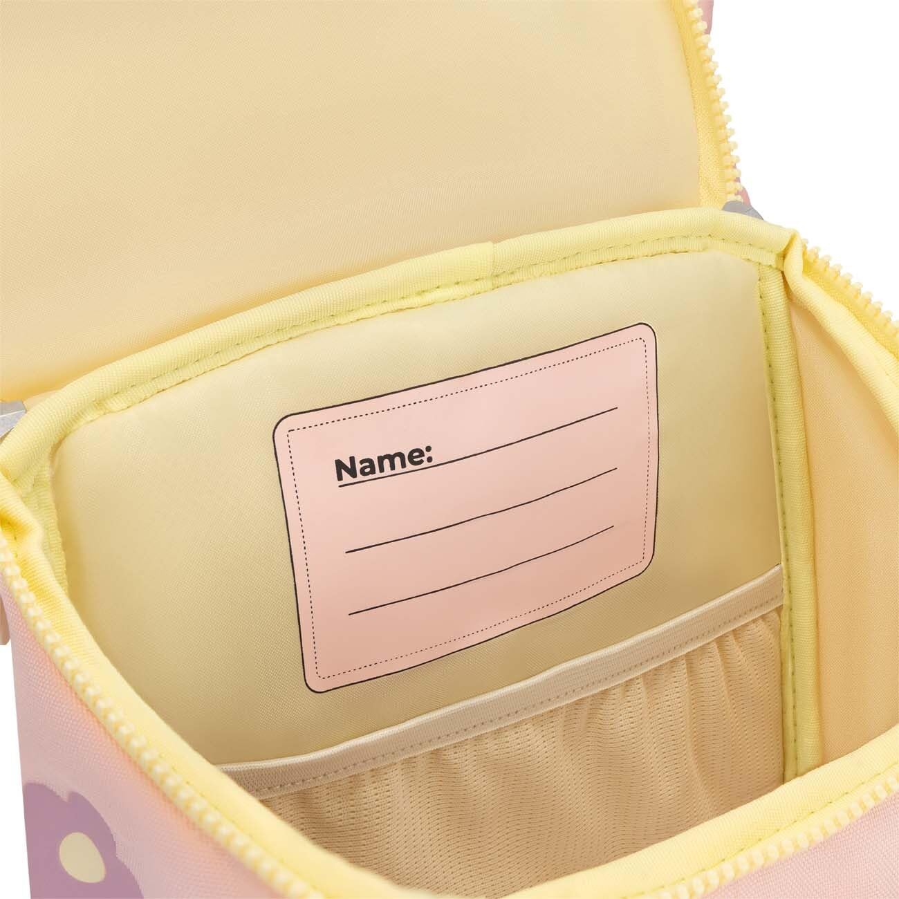 Giesswein Kinderrucksack Mädchen - Kindergartenrucksack 6L ab 3 Jahren | Kita-Rucksack mit Brustgurt, Reflektoren & Namensschild – in Einhorn Mint, Blume Rosa oder Prinzessin Flieder erhältlich