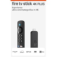 Fire TV Stick 4K Plus di Amazon, dispositivo per lo streaming con supporto per Wi