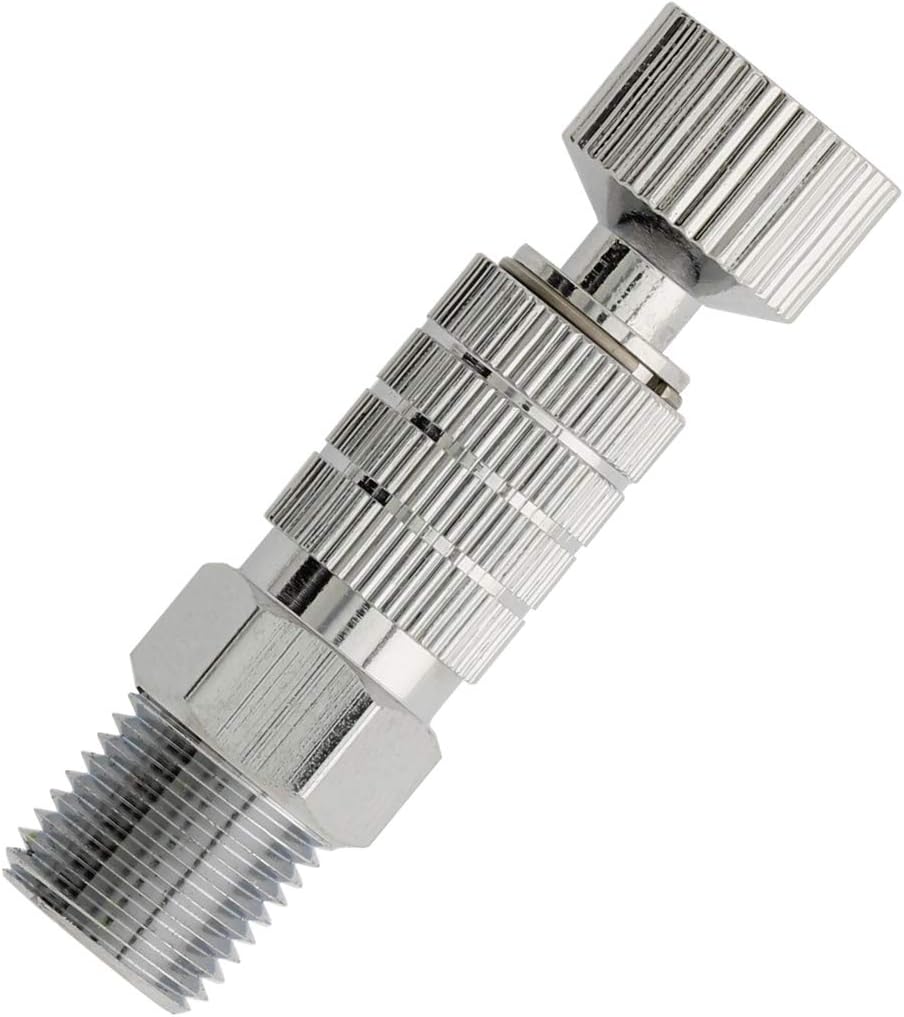 Master Airbrush Quick Release Disconnect Coupling with Plug - 1/8" BSP Male & Female Airbrush Hose Adapter