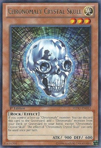 Yu-Gi-Oh! - Chronomaly Crystal Skull (REDU-EN013) - Return of The Duelist - 1st Edition