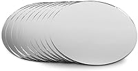 Super Z Outlet 10-Pack 10-Inch Round Glass Mirrors - Wedding Table Centerpieces, Crafts, Home Decor & Party Supplies