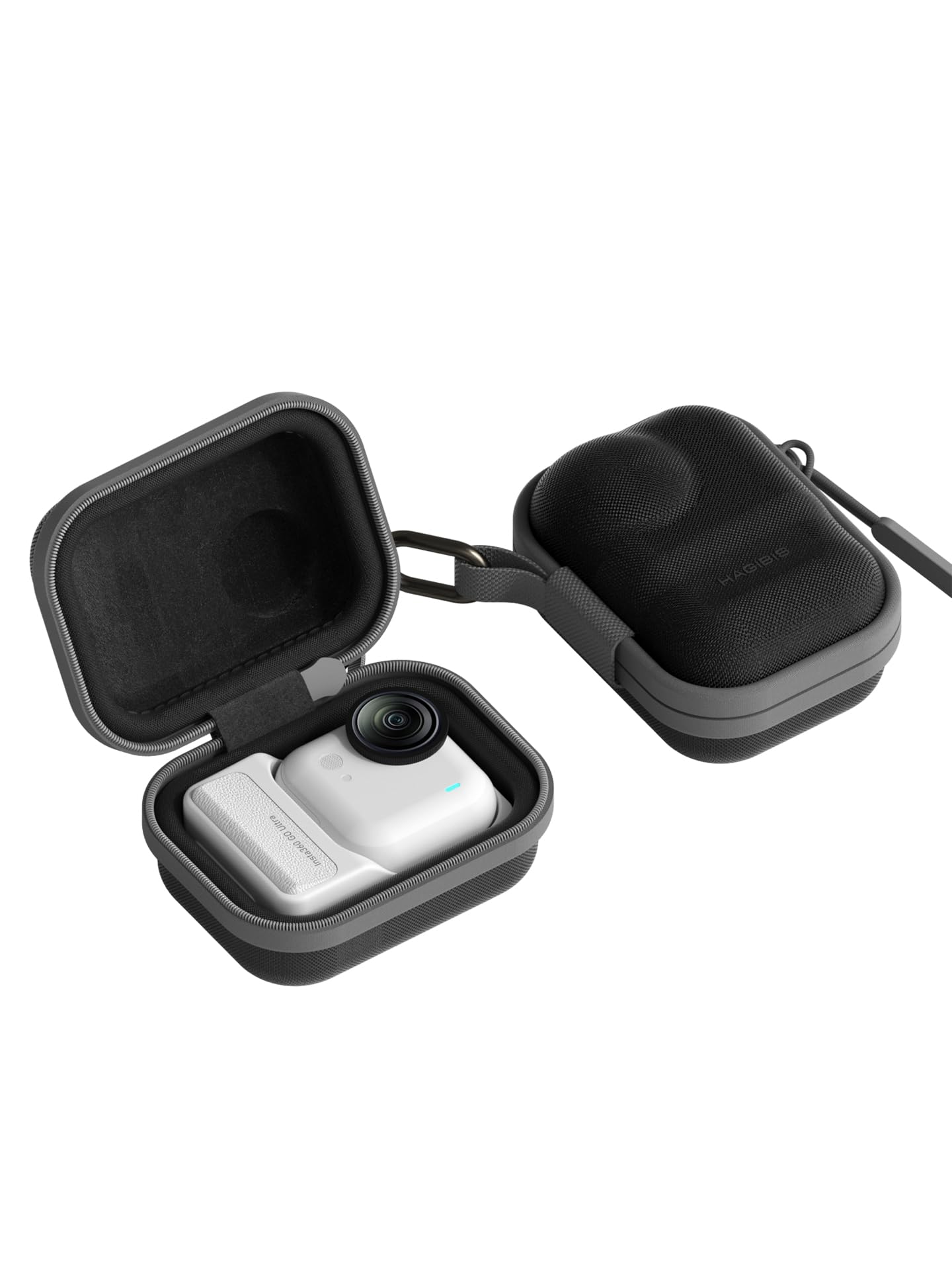 Carrying Case for Insta360 GO Ultra, Portable Travel Storage Organizer Carry Bag Protective Hard Shell Anti-drop Handbag for Insta360 GO Ultra Lens Protection (Black)