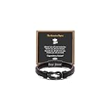 Graduation Gifts for Him Class of 2025 High School College Leather Bracelets Graduation Gifts for Son Boyfriend Classmates