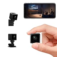 Mini Telecamera WiFi Interno/Esterno, Spia Nascosta Videocamera 1080P Senza Fili
