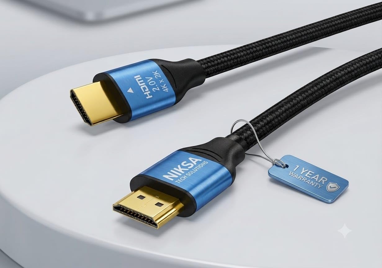 4K ULTRA HDMI 2.0 Cable 5 Meter (Supports 4K@60Hz, 2K@120Hz, 1080@240Hz HDR, ARC, HDR, 3D) Ultra HD 18Gbps High Speed hdmi Cord for Soundbar, TV, Monitor, Projector, Set-Top Box, PS5, PS4, Xbox-image-20