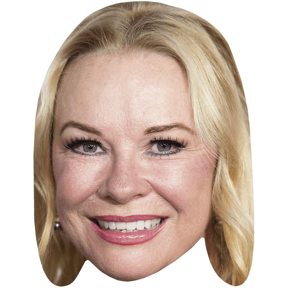 Pamela Stephenson (Smile) Celebrity Mask, Flat Card Face, Fancy Dress Mask