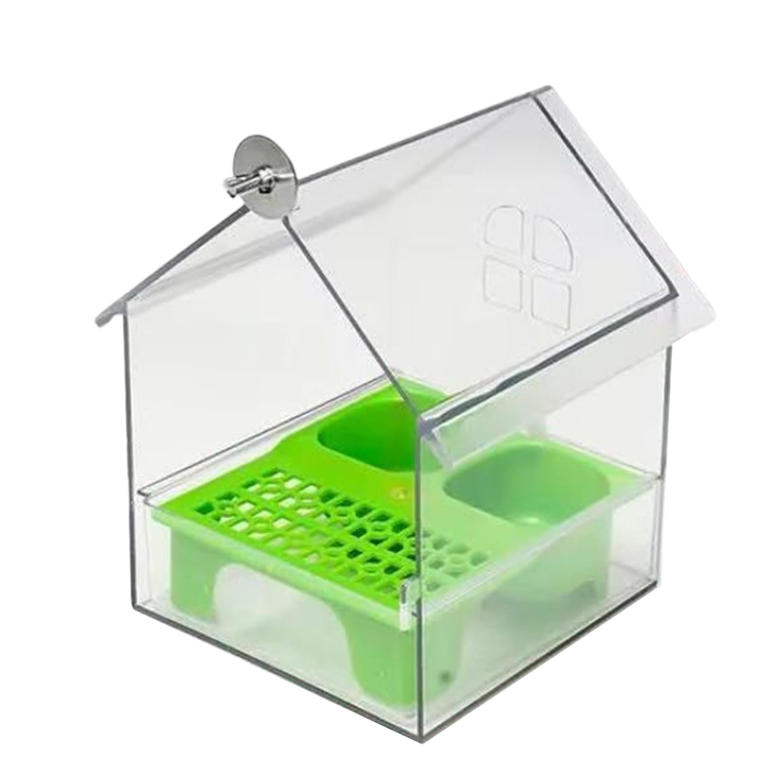Maison pour oiseaux haut de gamme avec abreuvoir colibri et perroquets