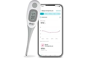 Smart & Accurate Body Temperature Reader: Apple Thermometer for All Ages