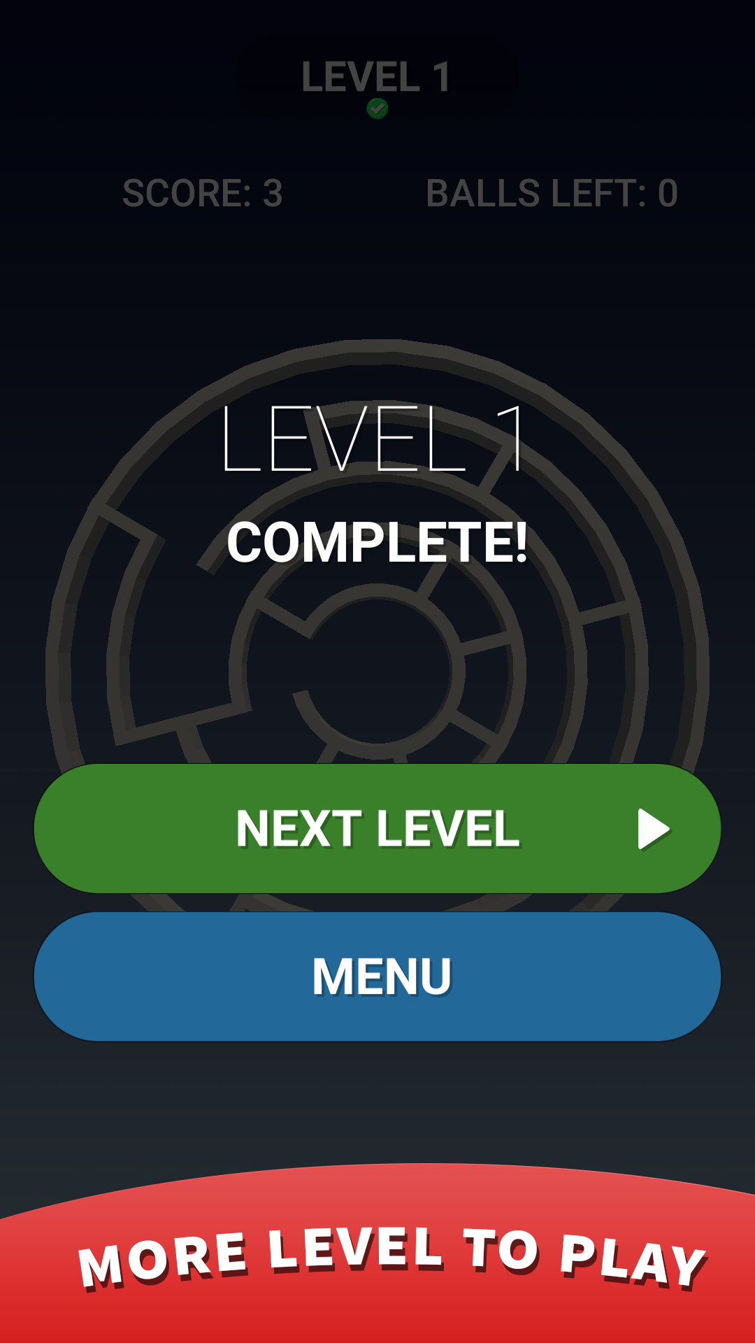 Balls Rotate Maze 3D Game Rolling Ball Circles Puzzle Maze Game