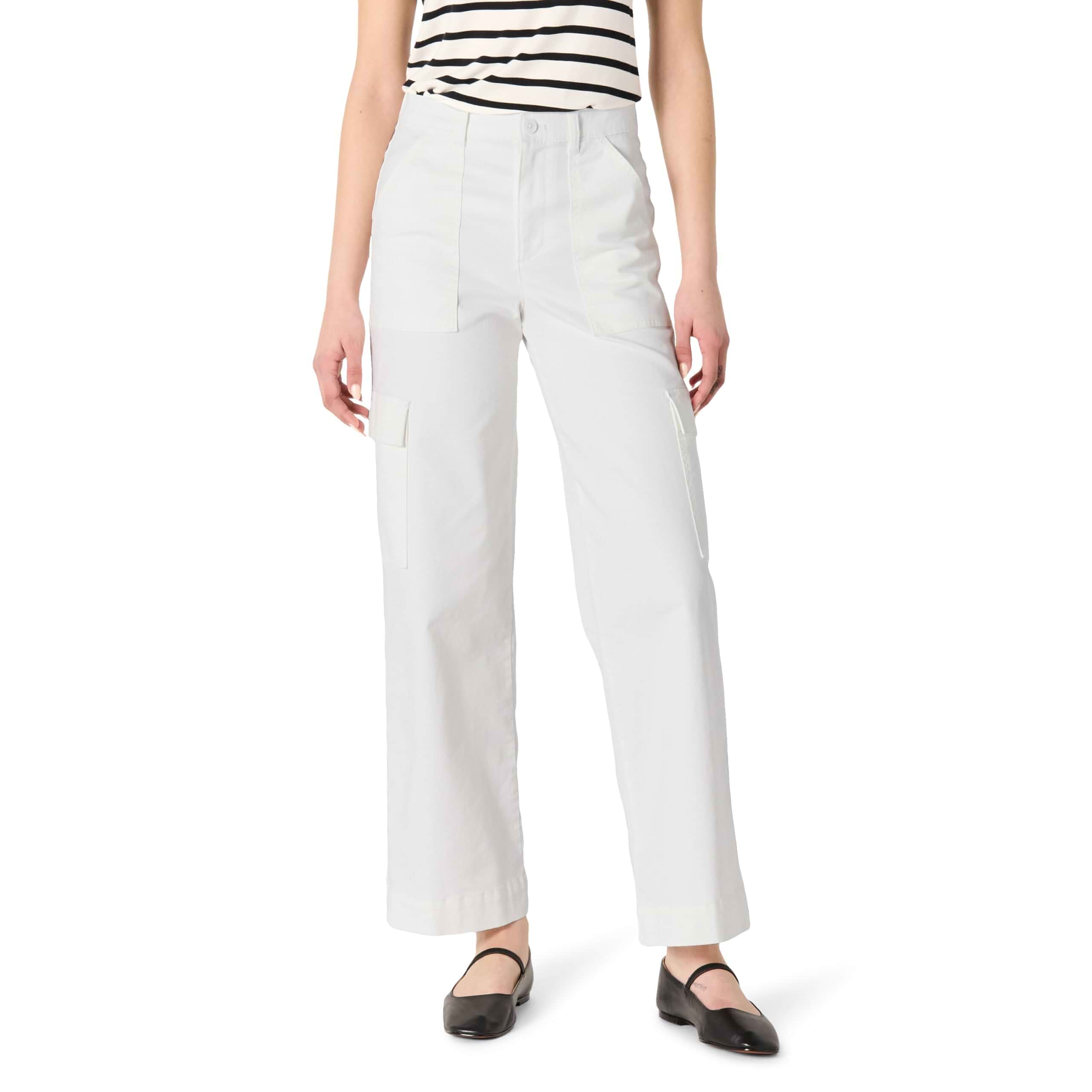 Amazon Essentials Women's High-Rise Relaxed-Fit Stretchy Full-Length Cargo Pants Cargo · Straight