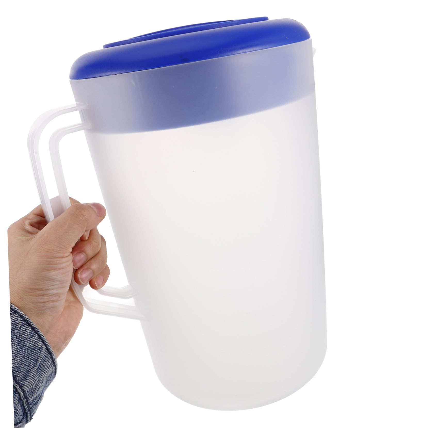 Artibetter Brocca Plastica da 5l con Manico Ergonomico e Scala Graduata Opaca, per Conservare Acqua e Tè Freddo in Frigorifero