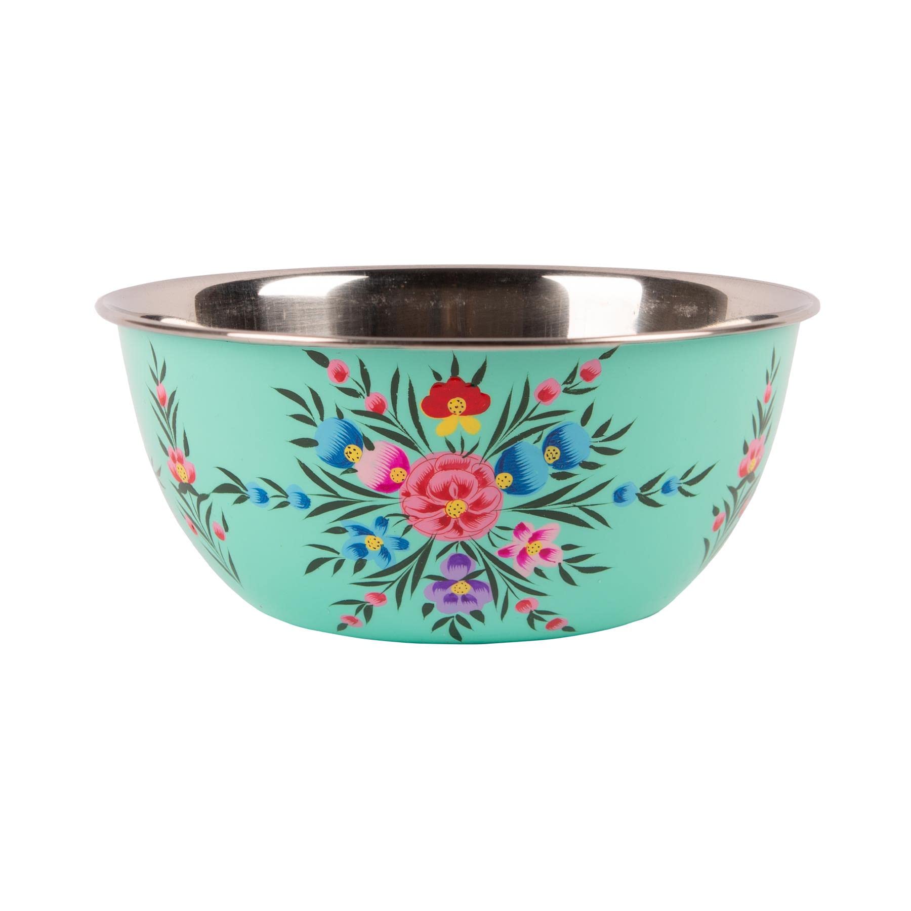 Billy Can - Picnic Bowl - 21.5cm - Mint Pansy