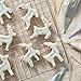 Wilton 4-Piece Christmas Reindeer Metal Cookie Cutter Set, Small