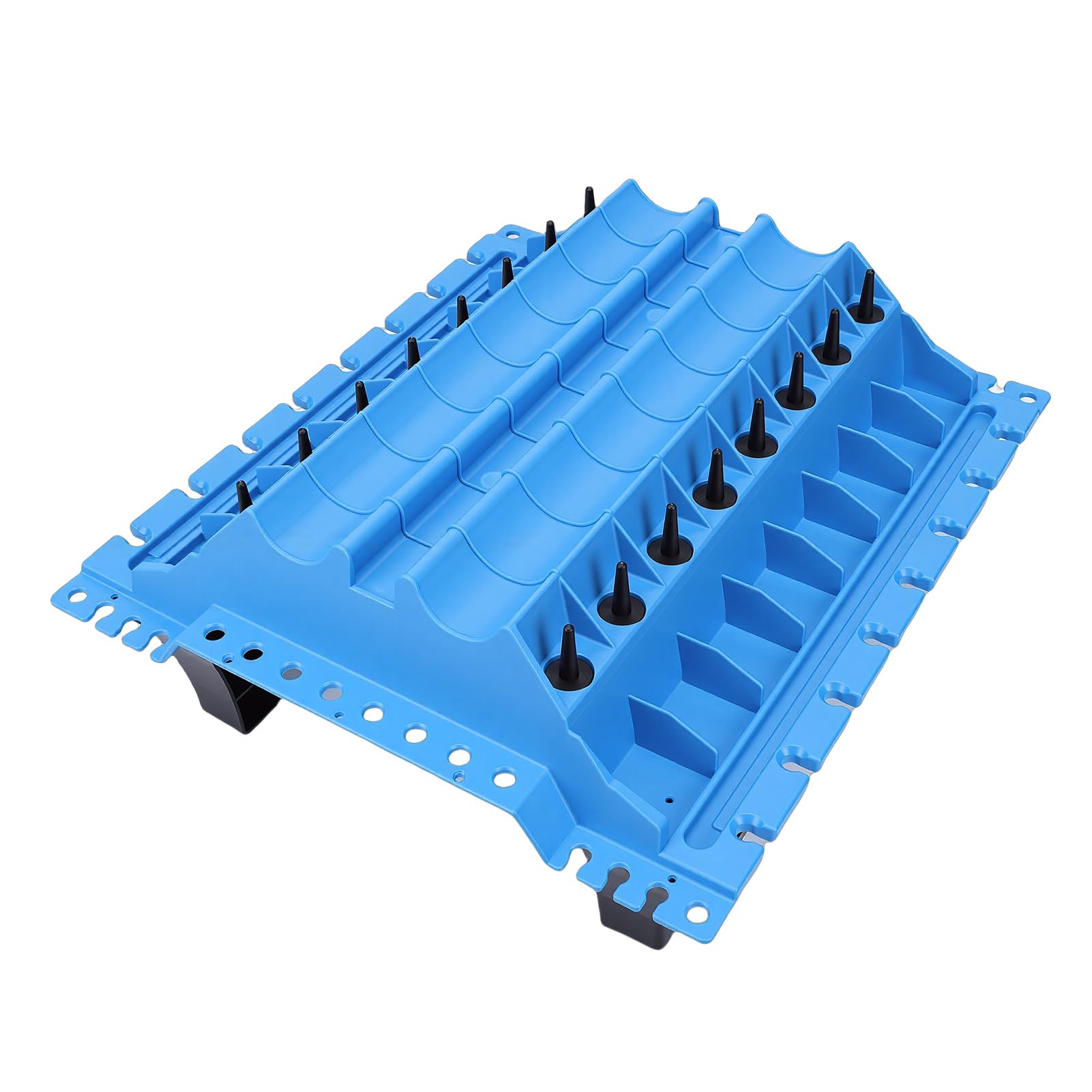 Generic Testata del Cilindro del Motore Vassoio Organizer Efficiente Soluzione Salvatempo per Professionisti Meccanici di Automobili Materiale in Nylon Adatto per Officine di Manutenzione del Motore