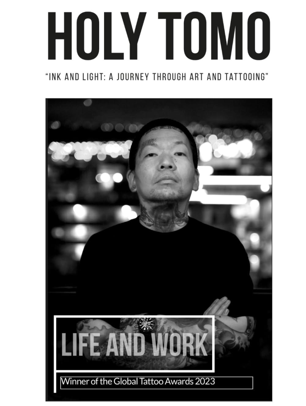 Livre Holy Tomo Global Tattoo Awards 10e Édition : l'art exceptionnel des tatoueurs primés