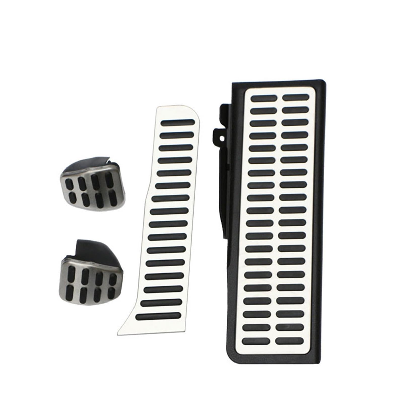 Fußstütze Pedale Abde Für Vw Für Golf5 Für Golf6 Für Golf 5 Mk5 Für Golf 6 Mk6 2003-2013 Auto Auto Edelstahl Gas Bremspedal Accelerator Bremse Pedale (Farbe : MT with Rest) Automotive