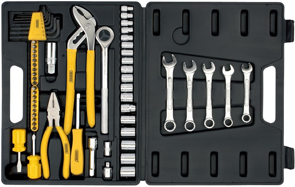 Draper DIY Series 19722 61-Piece General-Purpose Tool Kit