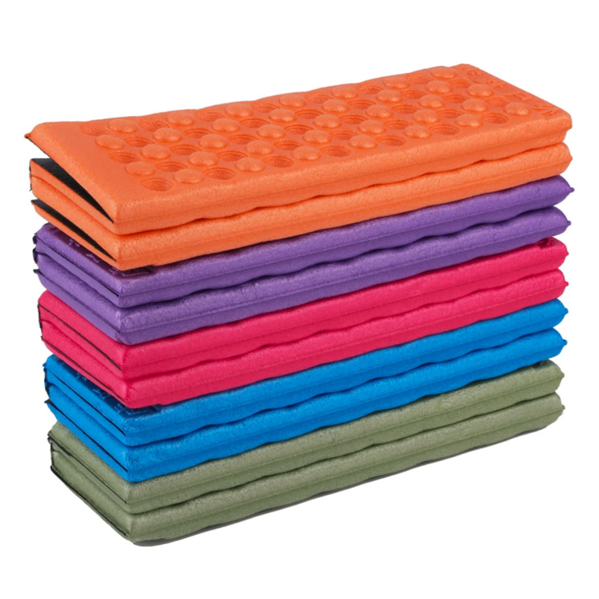 HANABASS Foldable Outdoor Camping Mat Cushion Portable Seat Pad for Picnic Travel Hiking Lightweight Xpe Design Purple for Parks Events