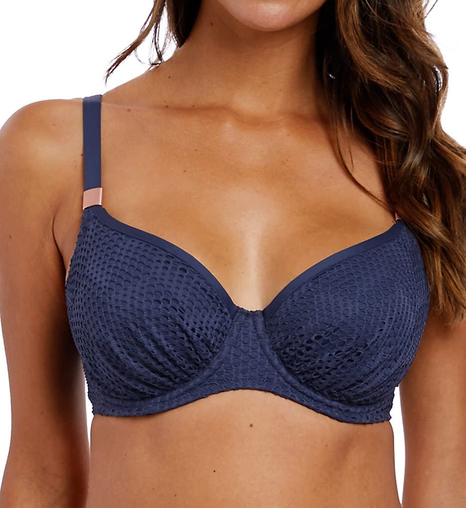 FANTASIEWomen's Marseille Gathered Full Cup Bikini Top