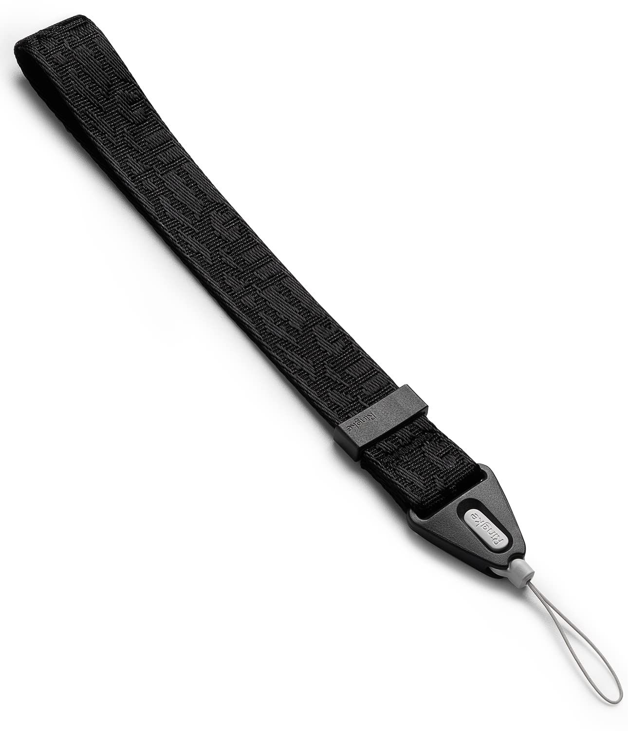 Ringke Hand Strap, Wrist Lanyard String Pattern Strap Designed for Universal iPhone/Galaxy/Android Cell Phone Case, Digital Camera, DSLR, Tablet, Keys, ID - Lettering Black 2