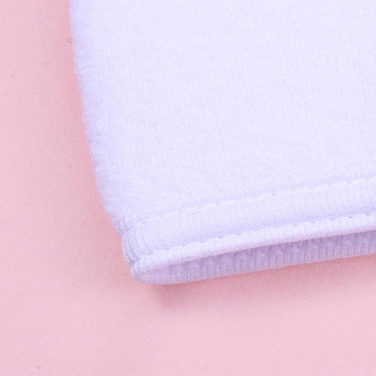 FRCOLOR 12pezzi Fasce Assorbenti Elastiche Per Donna Da Bianche Nere Con Chiusura Strappo Per Makeup Spa e Bagno Comode e Regolabili Per La Pulizia Del Viso e Attività Sportive