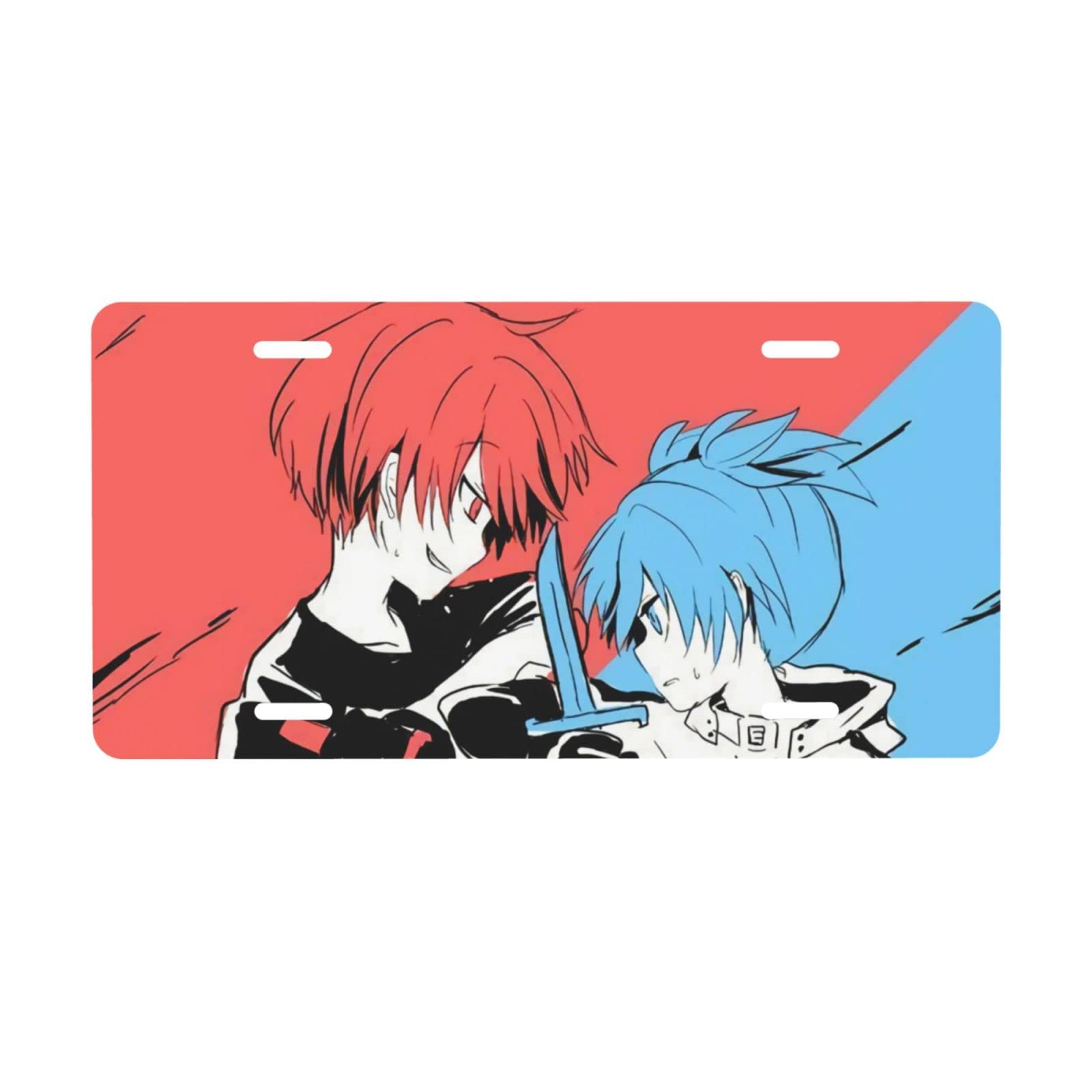 Nagisa Shiota-Assassination Classroom License Plate 6 x 12 Inch Aluminum Metal Car Plate Aluminum Novelty Tag Home Plate