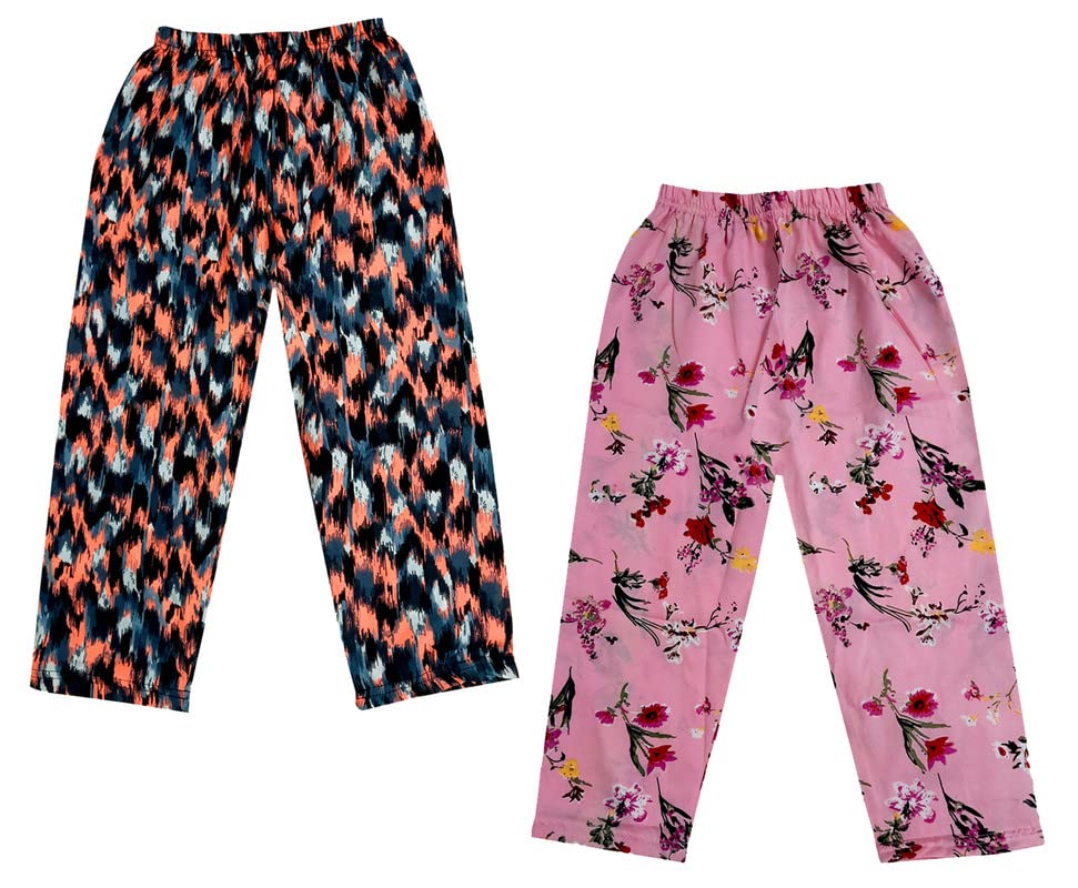 Image of IndiWeavesGirls Crepe Printed Loose Capri 3 /4th Pants