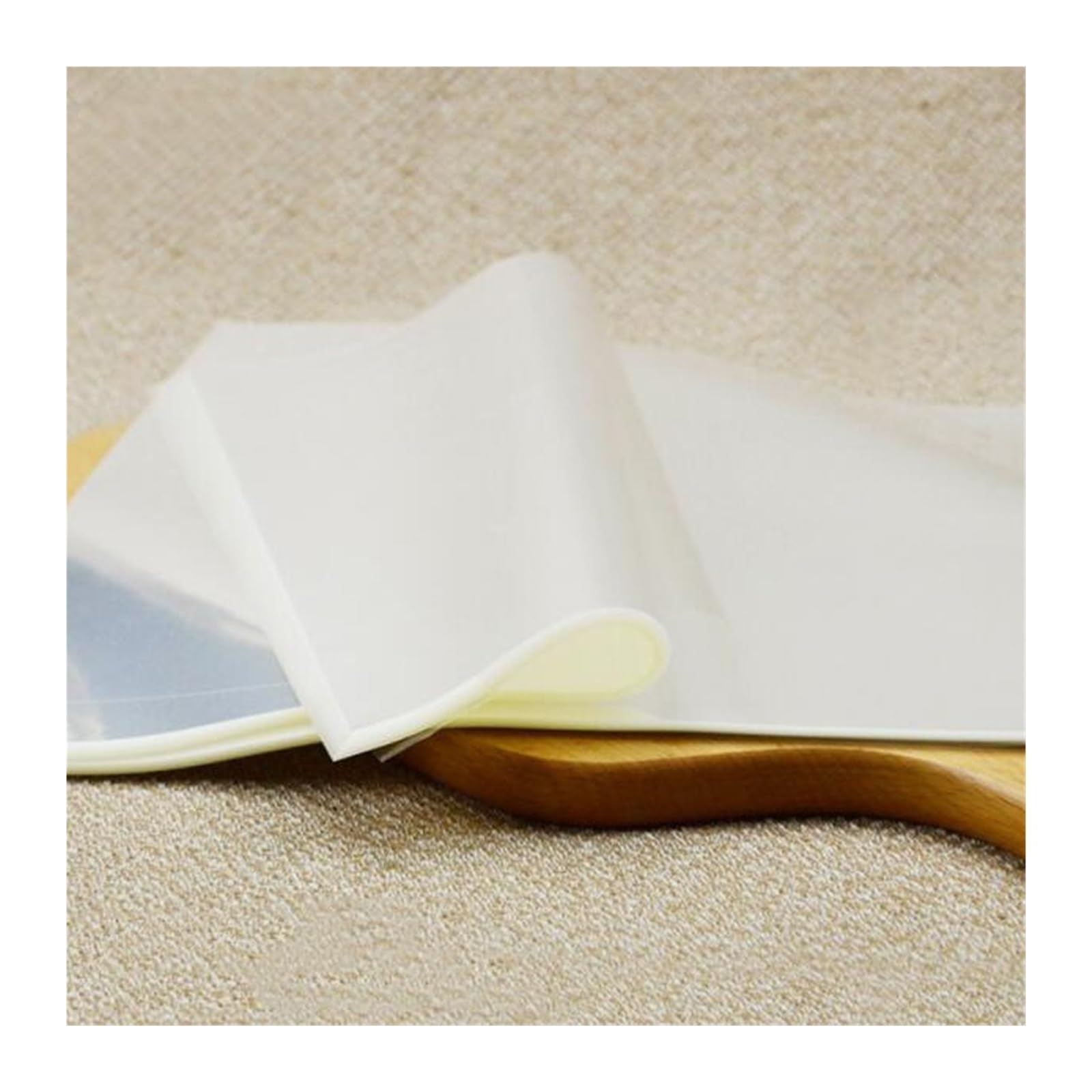 Papel celofán 500 Uds sándwiches de pan película plástica transparente celofán for hornear hoja embalaje papel envoltorio alimentos(21x21cm)