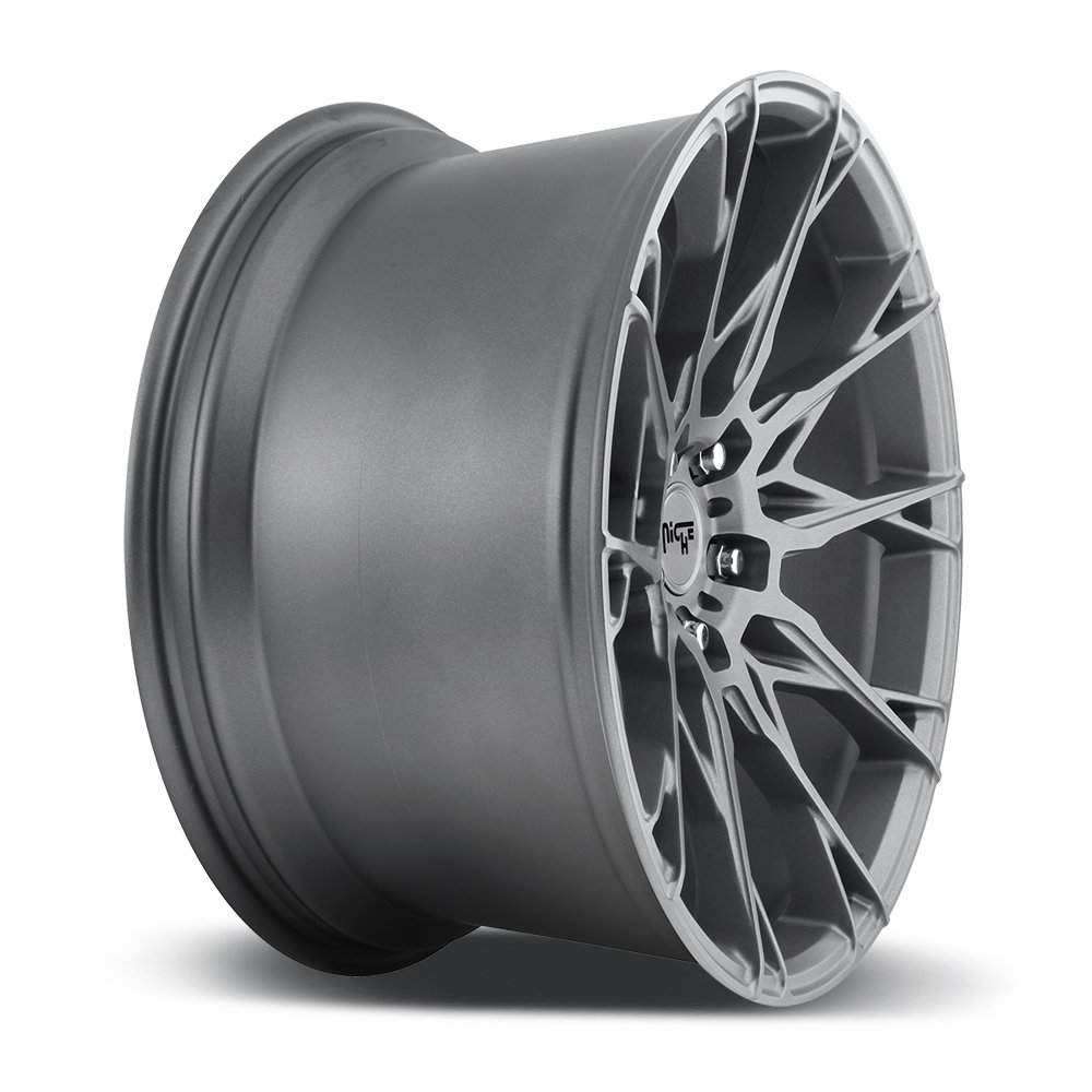 Amazon.com: NICHE Staccato M182 Gunmetal Matte Anthracite Wheel ...