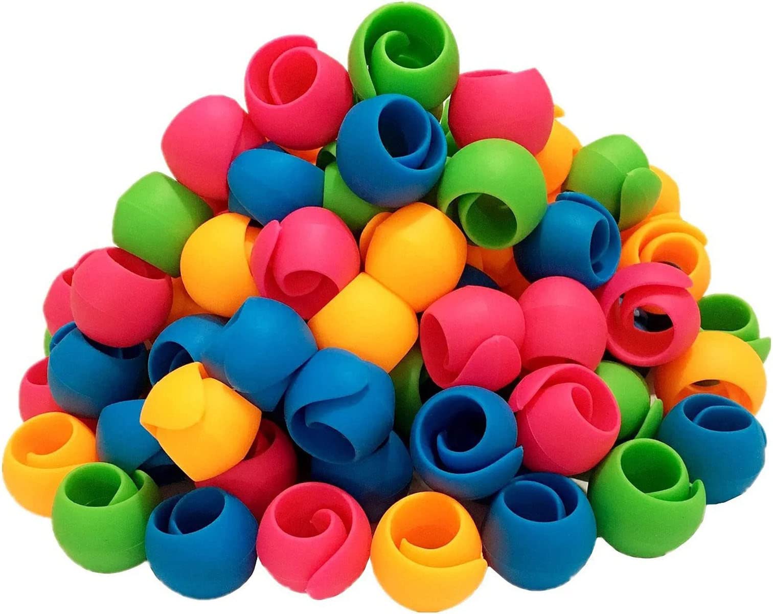 100pcs Thread Spool Savers/Spool Huggers - Prevent Thread Tails from Unwinding for Sewing and Embroidery Machine Thread Spools
