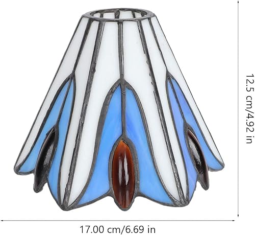 Miniatura 6 de Pantalla Decoraciones Para Salas De Casa Lámpara Cubierta De Lámpara De Noche Pantalla Ventilador Pantalla Lámpara De Cristal Lámpara Colgante