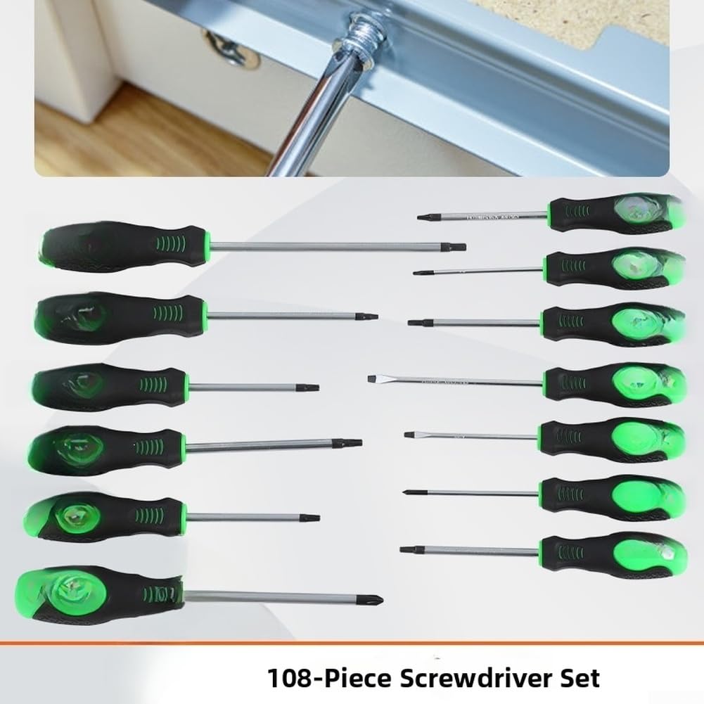118-teiliges Schraubendreher-Set magnetisch mit Entmagnetisierer, 45#