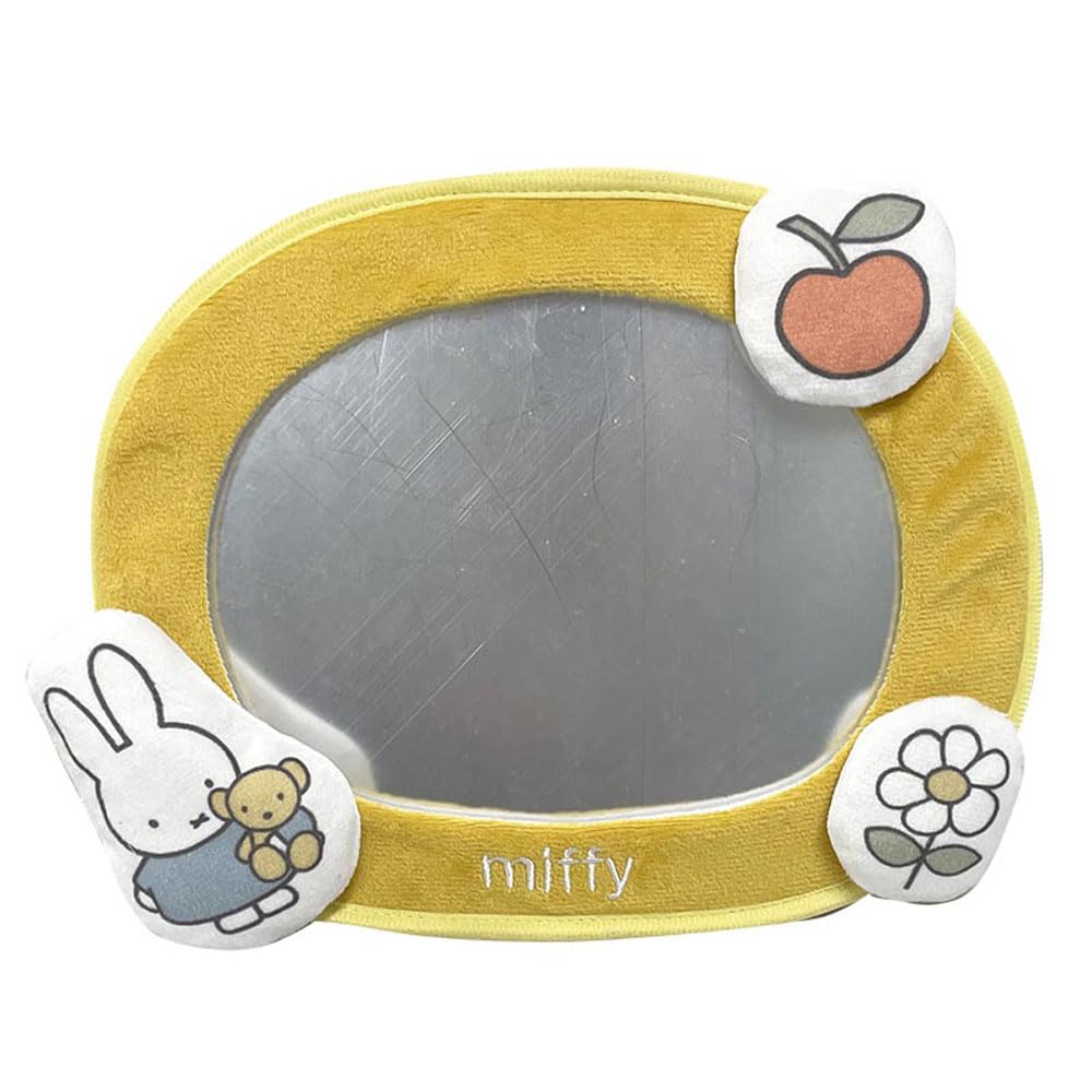 Amazon.co.jp: 【 miffy ミッフィー 】mf ﾍﾞﾋﾞｰﾐﾗｰ YE LIC-MF0136 車用