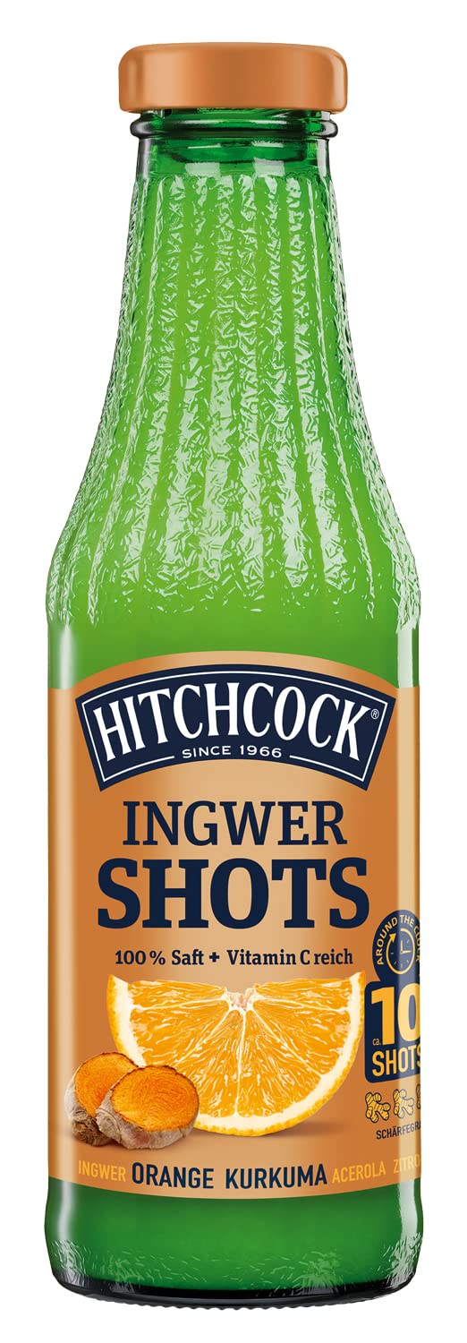 Hitchcock Ingwer Shot Orange, 500 ml