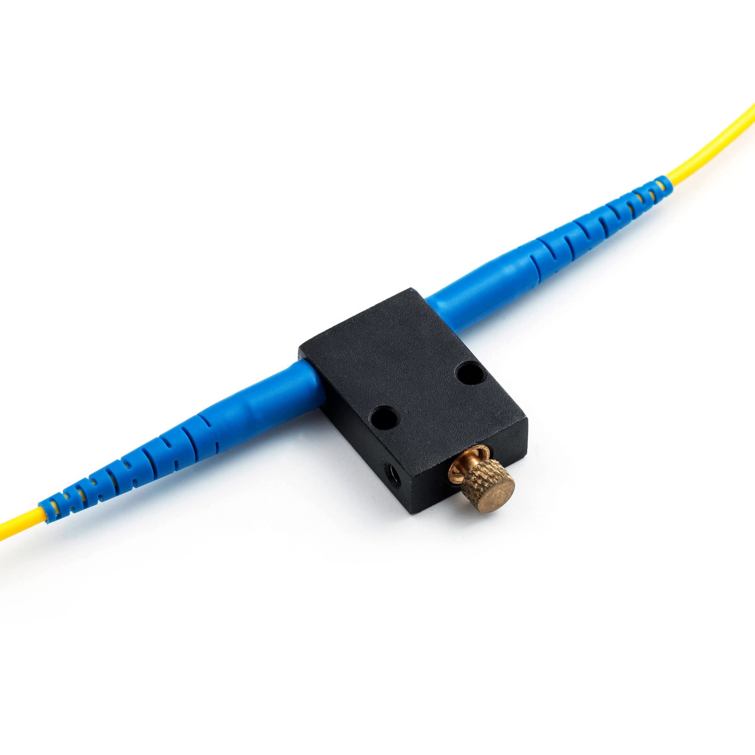 CHB - Attenuatore ottico variabile VOA da 3 metri in cavo a fibra ottica costruito cavo patch 1-50dBm 1310nm 1550nm singolo modo OS2 cavo (SC/UPC - SC/UPC)