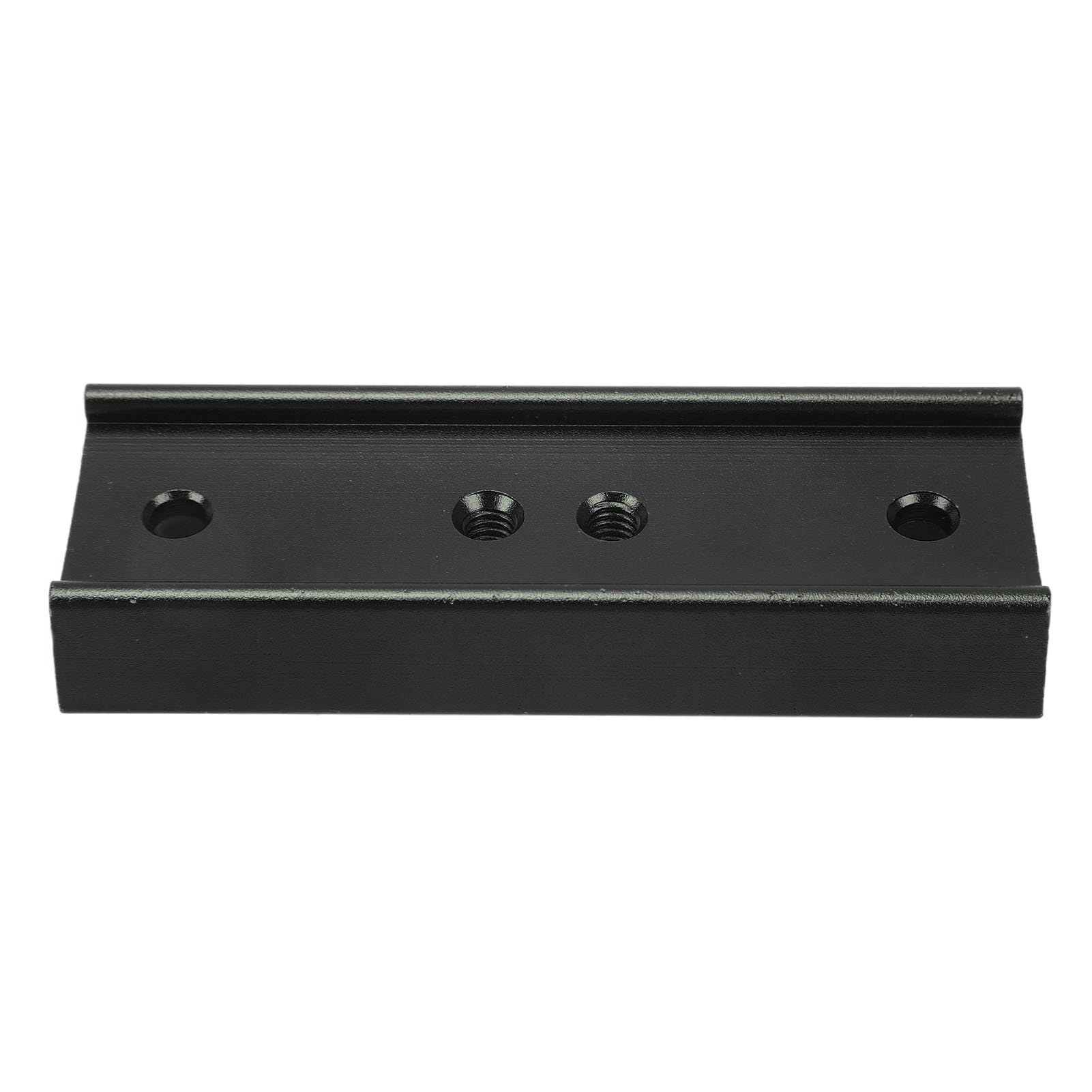 Dovetail Plate for Telescopes, DSLR or SLR Cameras, EQ Mounts, Aluminum Alloy Length 4.25 in, with 2 1/4In Screw Holes, 1 M62 Step Screw Hole, and 1/4 in Socket Threaded Post