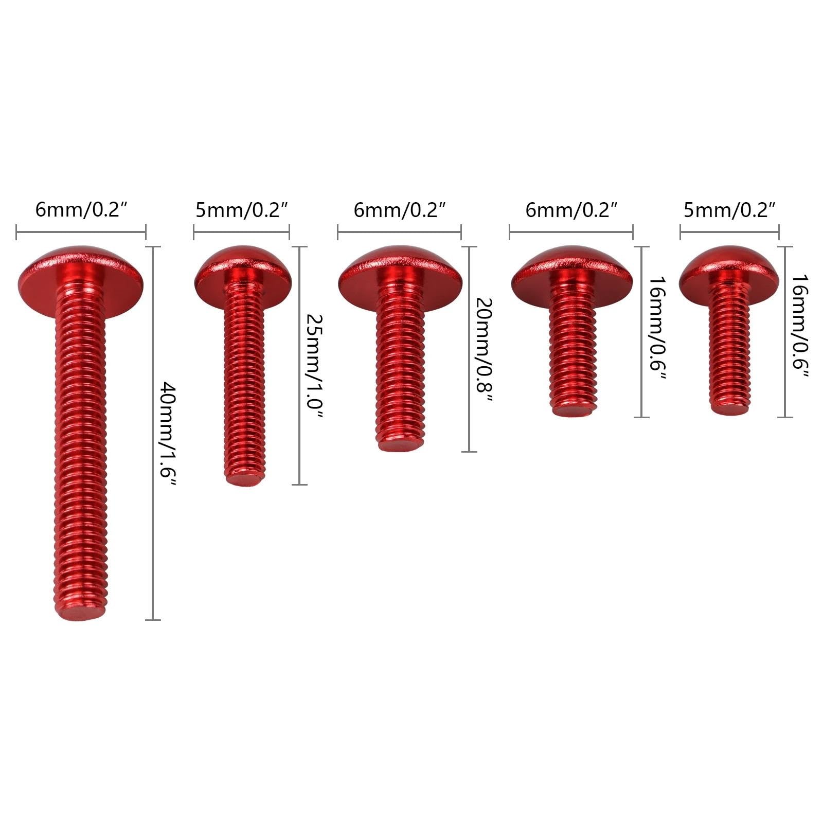 253PCS Verkleidung Bolzen Befestigungs Clips Schraube Für F2 F3 F4 CBR 600 RR 1000 900 929RR 650R(Silber)