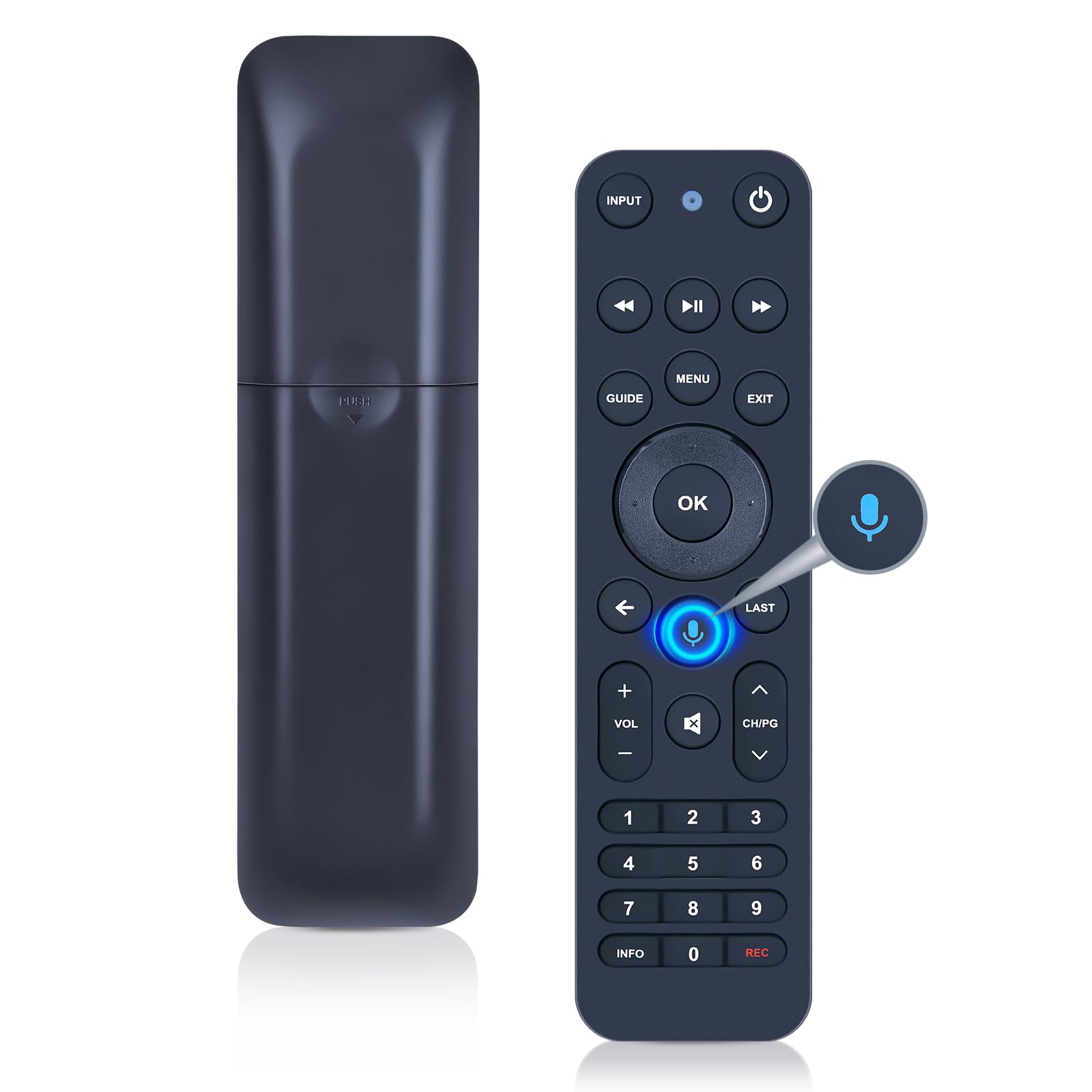 Mando a distancia de repuesto de voz para Verizon FiOS TV todo en uno, compatible con MG3-R32140B y VRC4100 BLE