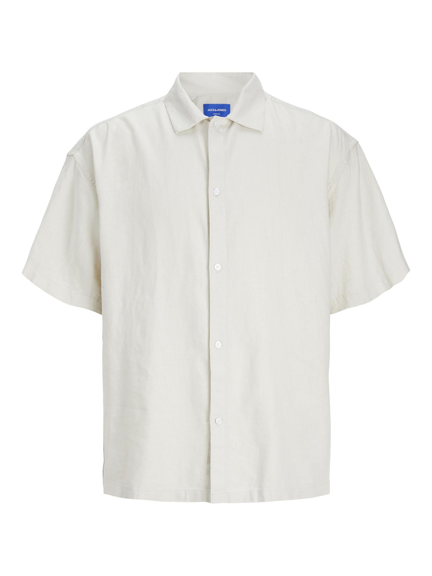 JACK & JONES Male Hemd Wide Fit Hemd