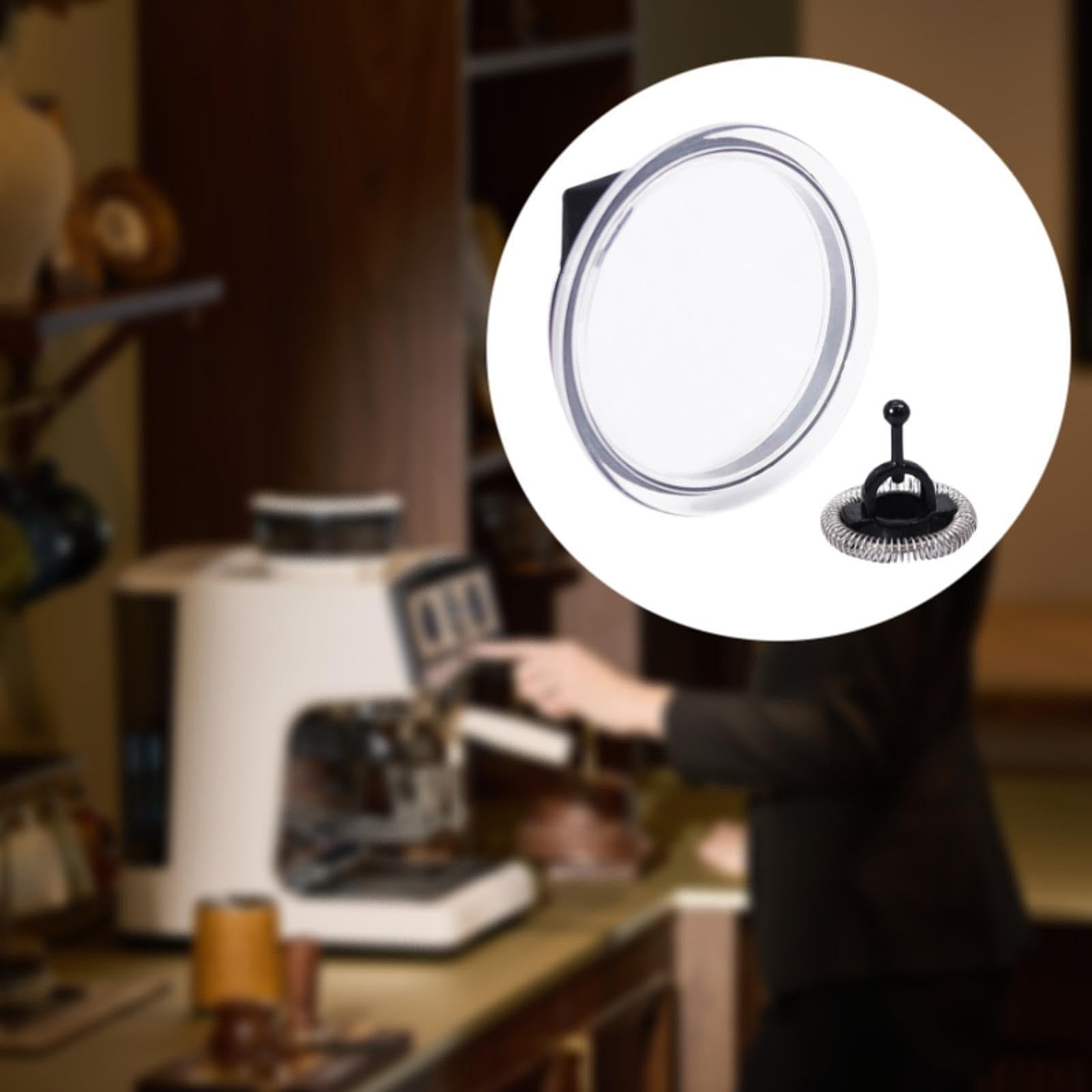 Amazon｜ShengQuanHao ミルク泡立て器用の交換パーツとシール付き