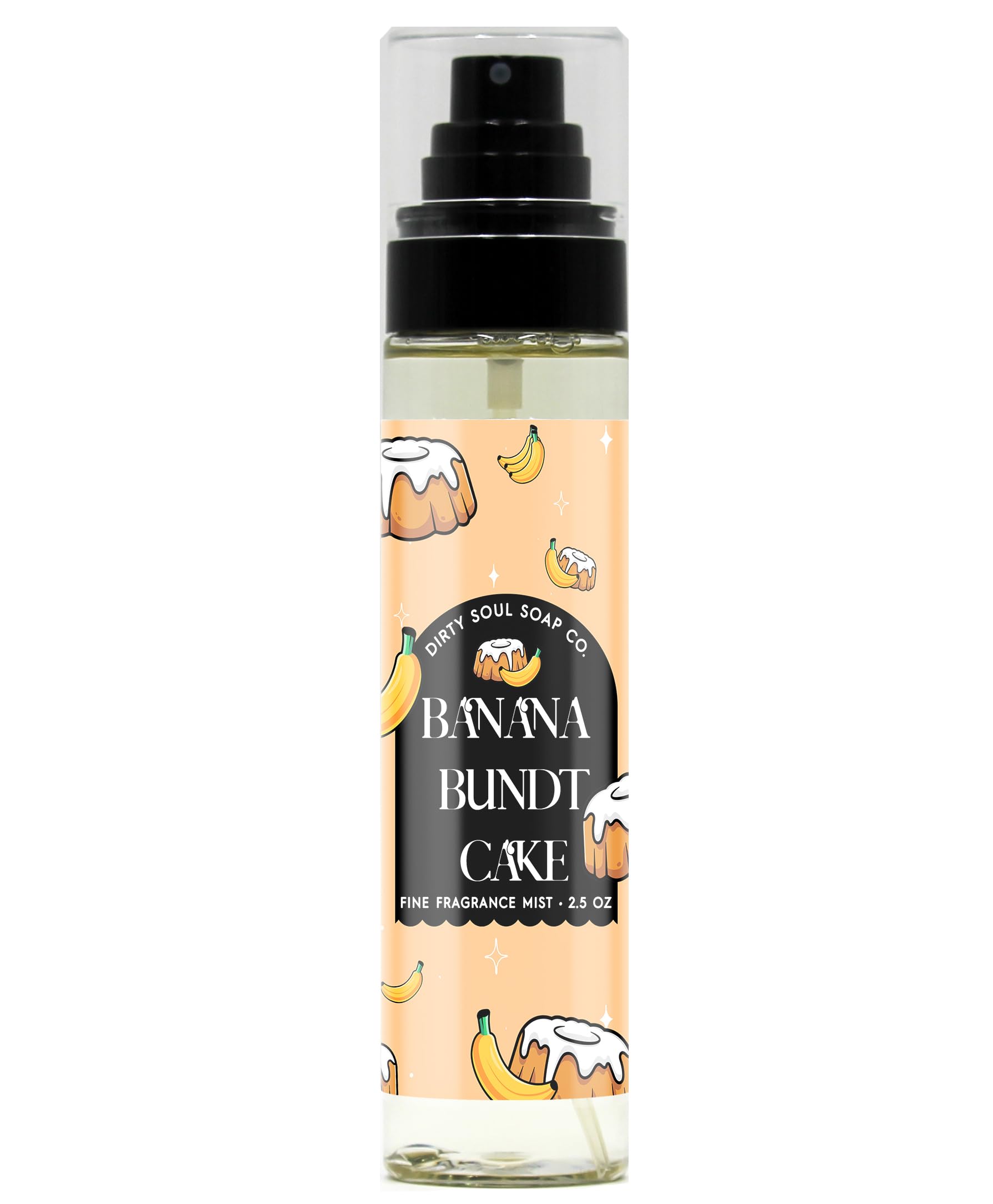 Banana Bundt Cake Parfum Mist - Inspired by Banana Bundt Cake | Long Lasting Scent | Fragrance Dupe