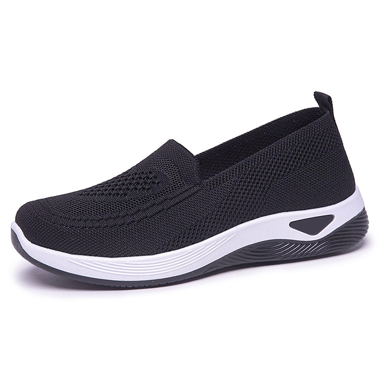 Scarpe Ortopediche Donna Traspiranti Slip on Scarpe per Diabetici Casual Antiscivolo Comode Sneakers Donna Tennis in Rete Morbida Running Sneakers Offerta Punta Chiusa Camminare Estive Shoes